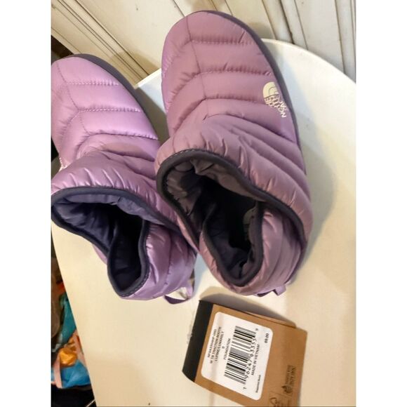 The North Face Women's Thermoball Traction Booties Purple Lupine Size 6 NWT - Picture 12 of 12